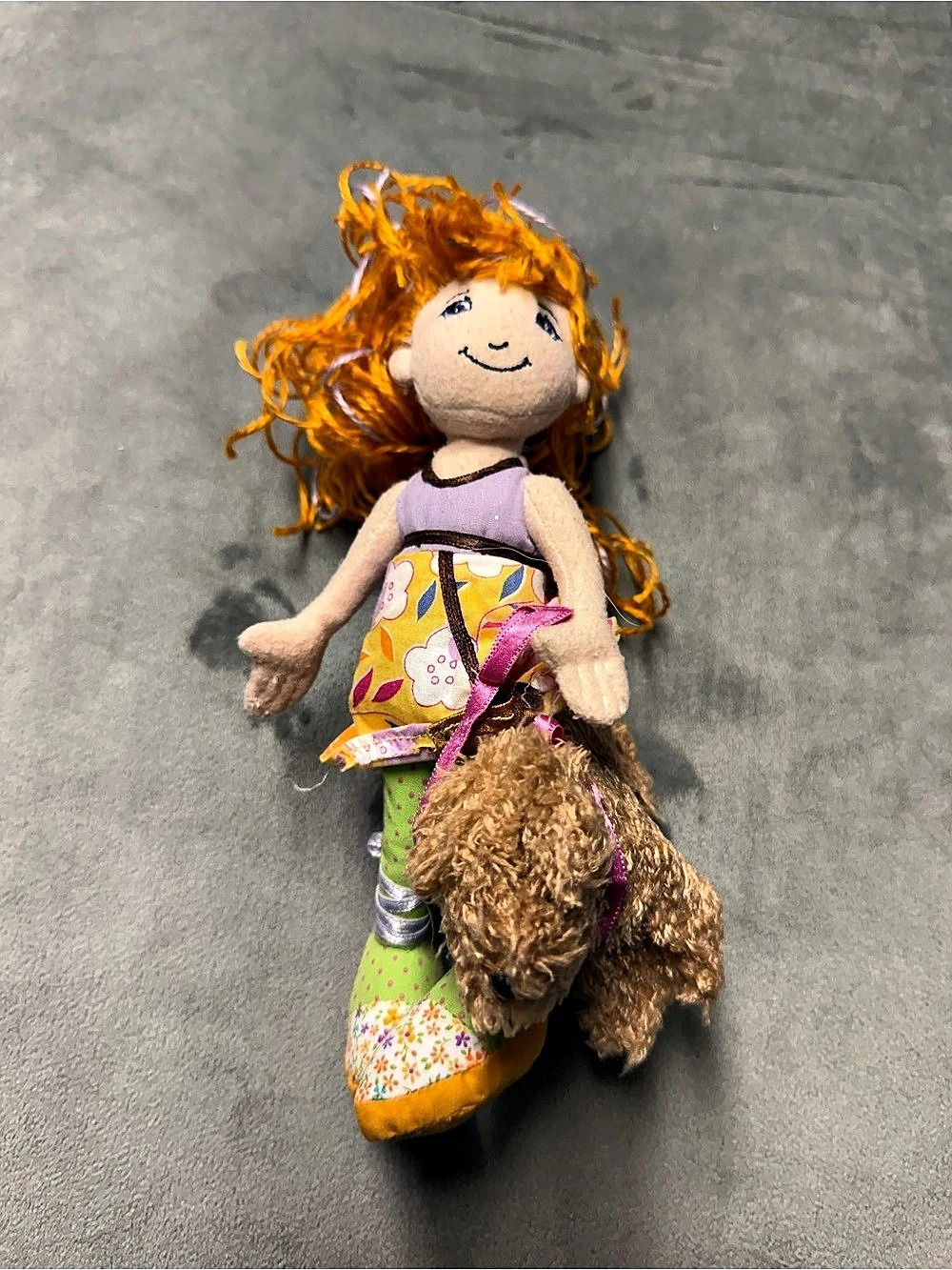 Vintage Groovy Girls Libbi & Louie Plush Doll Dog Manhattan Toy 2007